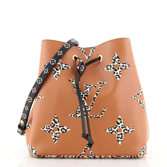 Louis Vuitton NeoNoe Handbag Limited Edition Jungle Monogram Giant