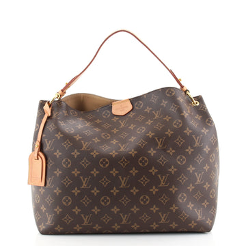 Louis Vuitton Graceful Handbag Monogram Canvas MM