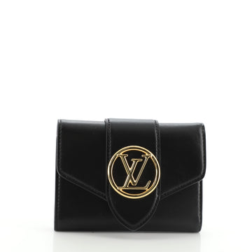 Louis Vuitton LV Pont 9 Wallet Leather Compact