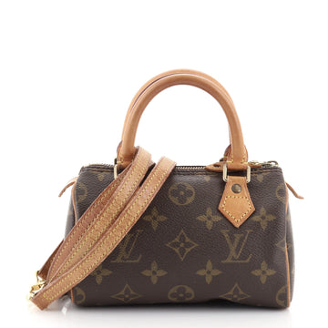 Louis Vuitton Speedy Mini HL Handbag Monogram Canvas