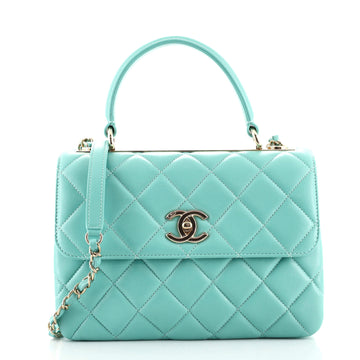 Chanel Trendy CC Top Handle Bag Quilted Lambskin Small