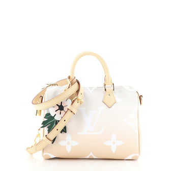 Louis Vuitton Speedy Bandouliere Bag By The Pool Monogram Giant 25