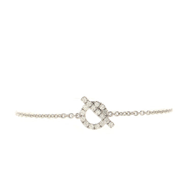 Hermes Finesse Bracelet 18K White Gold and Diamonds