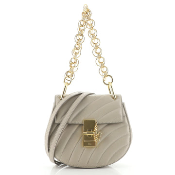 Chloe Drew Bijou Crossbody Bag Quilted Leather Mini