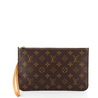 Louis Vuitton Neverfull Pochette Monogram Canvas Large