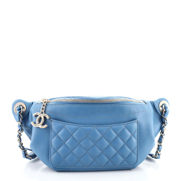 Chanel Bi Classic Waist Bag Quilted Lambskin