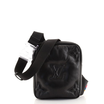 Louis Vuitton A4 Asymmetrical Sling Bag Monogram Embossed Lambskin