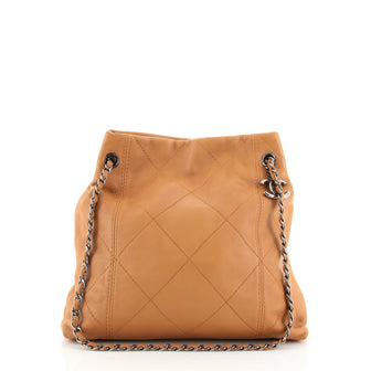 Chanel Soft Touch Tote Quilted Lambskin Medium