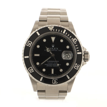 Rolex Oyster Perpetual Submariner Date Automatic Watch Stainless Steel 40