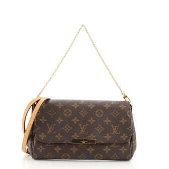 Louis Vuitton Favorite Handbag Monogram Canvas MM
