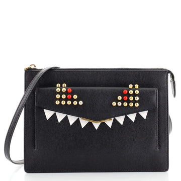 Fendi Monster Crossbody Bag Leather