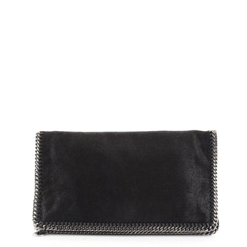 Stella McCartney Falabella Flap Clutch Shaggy Deer