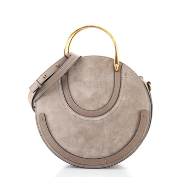 Chloe Pixie Crossbody Bag Leather and Suede Medium