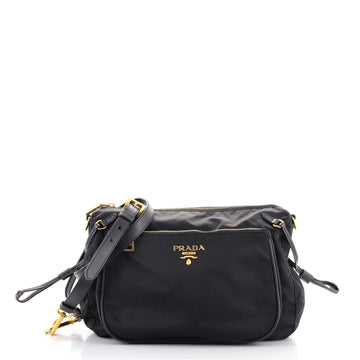 Prada Front Pocket Messenger Bag Tessuto
