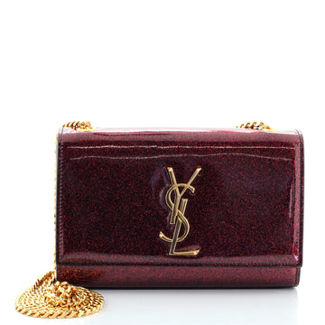 Saint Laurent Classic Monogram Crossbody Bag Patent Small