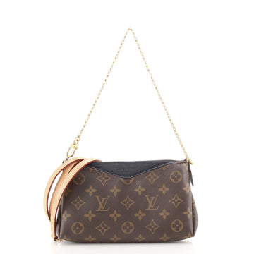 Louis Vuitton Pallas Clutch Monogram Canvas