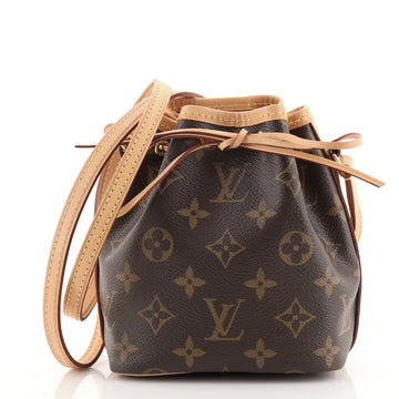 Louis Vuitton Noe Handbag Monogram Canvas Nano