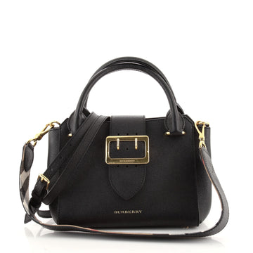Burberry Buckle Tote Leather Small