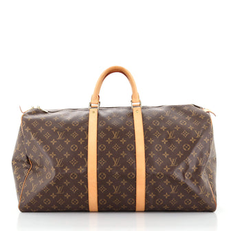 Louis Vuitton Keepall Bag Monogram Canvas 55