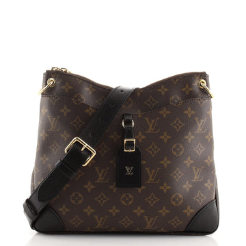 Louis Vuitton Odeon NM Handbag Monogram Canvas and Leather MM