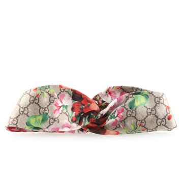 Gucci Headband Blooms Print GG Silk