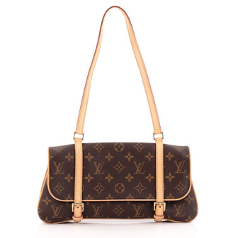 Louis Vuitton Marelle Shoulder Bag Monogram Canvas