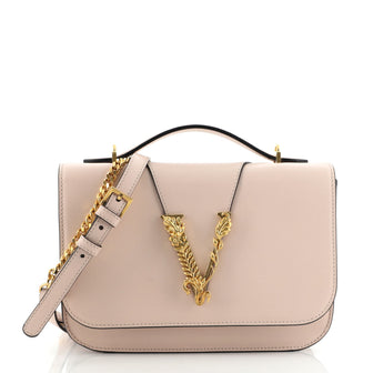 Versace Virtus Crossbody Bag Leather