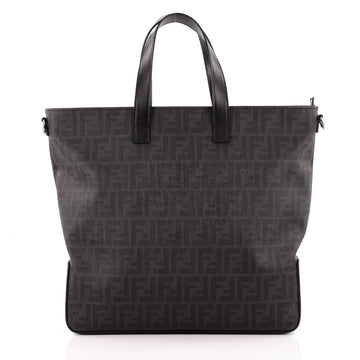 Fendi Convertible Top Handle Zucca Coated Canvas Large