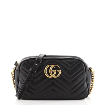 Gucci GG Marmont Shoulder Bag Matelasse Leather Small