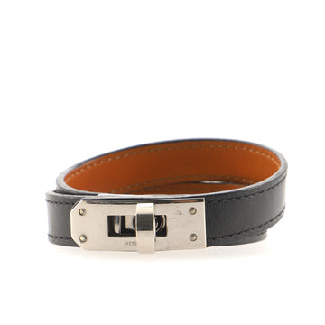 Hermes Kelly Double Tour Bracelet Leather