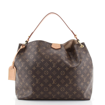 Louis Vuitton Graceful Handbag Monogram Canvas MM
