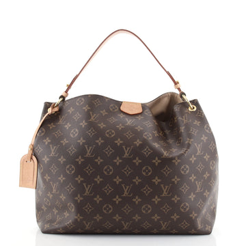 Louis Vuitton Graceful Handbag Monogram Canvas MM