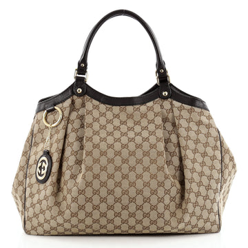 Gucci Sukey Tote GG Canvas Large