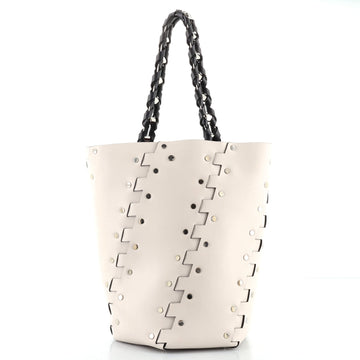 Proenza Schouler Hex Bucket Bag Studded Leather Medium