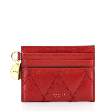 Givenchy GV3 Card Holder Quilted Leather