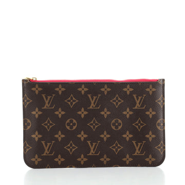 Louis Vuitton Neverfull Pochette Monogram Canvas Large