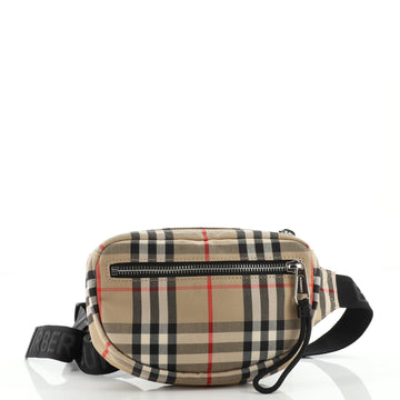 Burberry Cannon Bum Bag Vintage Check Canvas Small