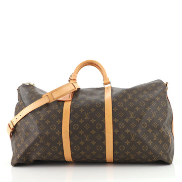 Louis Vuitton Keepall Bandouliere Bag Monogram Canvas 60