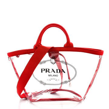 Prada Logo Tote PVC