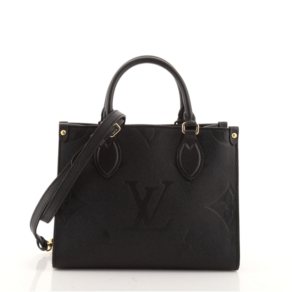 Shop Louis Vuitton MONOGRAM EMPREINTE Louis Vuitton ONTHEGO PM TOTE BAG by  Bellaris