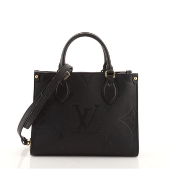 RUSH Almost New Authentic Louis Vuitton On The Go PM Empreinte