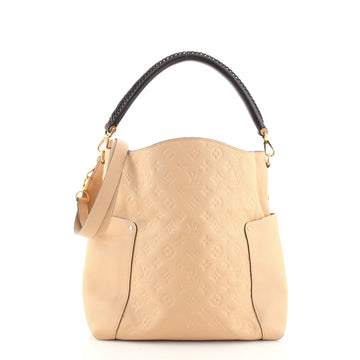 Louis Vuitton Bagatelle Hobo Monogram Empreinte Leather