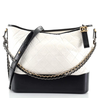 Chanel Gabrielle Hobo Quilted Aged Calfskin Large