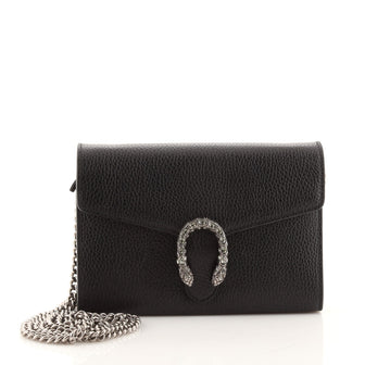 Gucci Dionysus Chain Wallet Leather with Embellished Detail Small
