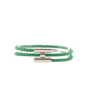 Hermes Tournis Tresse Bracelet Braided Leather