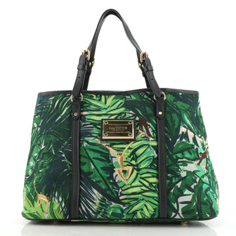 Louis Vuitton Ailleurs Cabas Limited Edition Printed Canvas PM