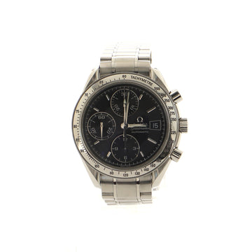 Omega Speedmaster Date Chronograph Automatic Watch Stainless Steel 37