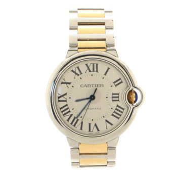 Cartier Ballon Bleu de Cartier Automatic Watch Stainless Steel and Yellow Gold 36