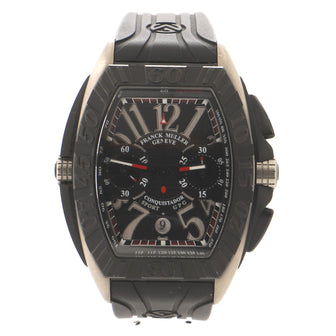 Franck Muller Conquistador Grand Prix Automatic Watch Titanium and Rubber 39