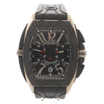 Franck Muller Conquistador Grand Prix Automatic Watch Titanium and Rubber 39
